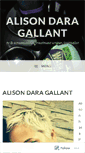 Mobile Screenshot of alisongallant.com